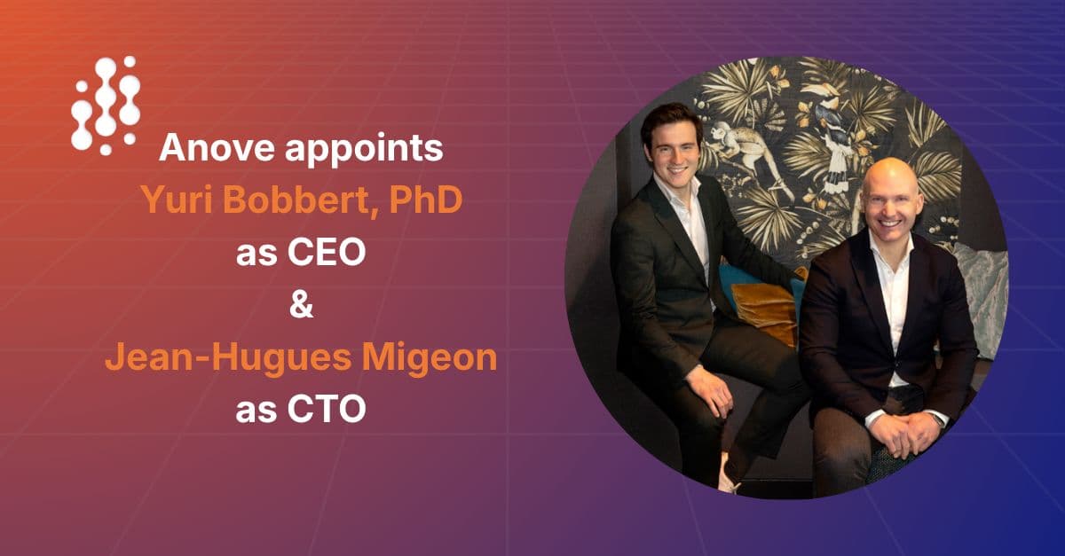 Yuri Bobbert appointed CEO of Anove