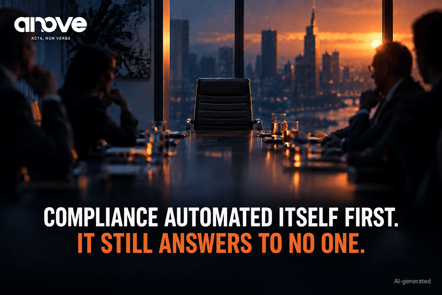 Compliance Automated Itself First. It Still Answers to No One.