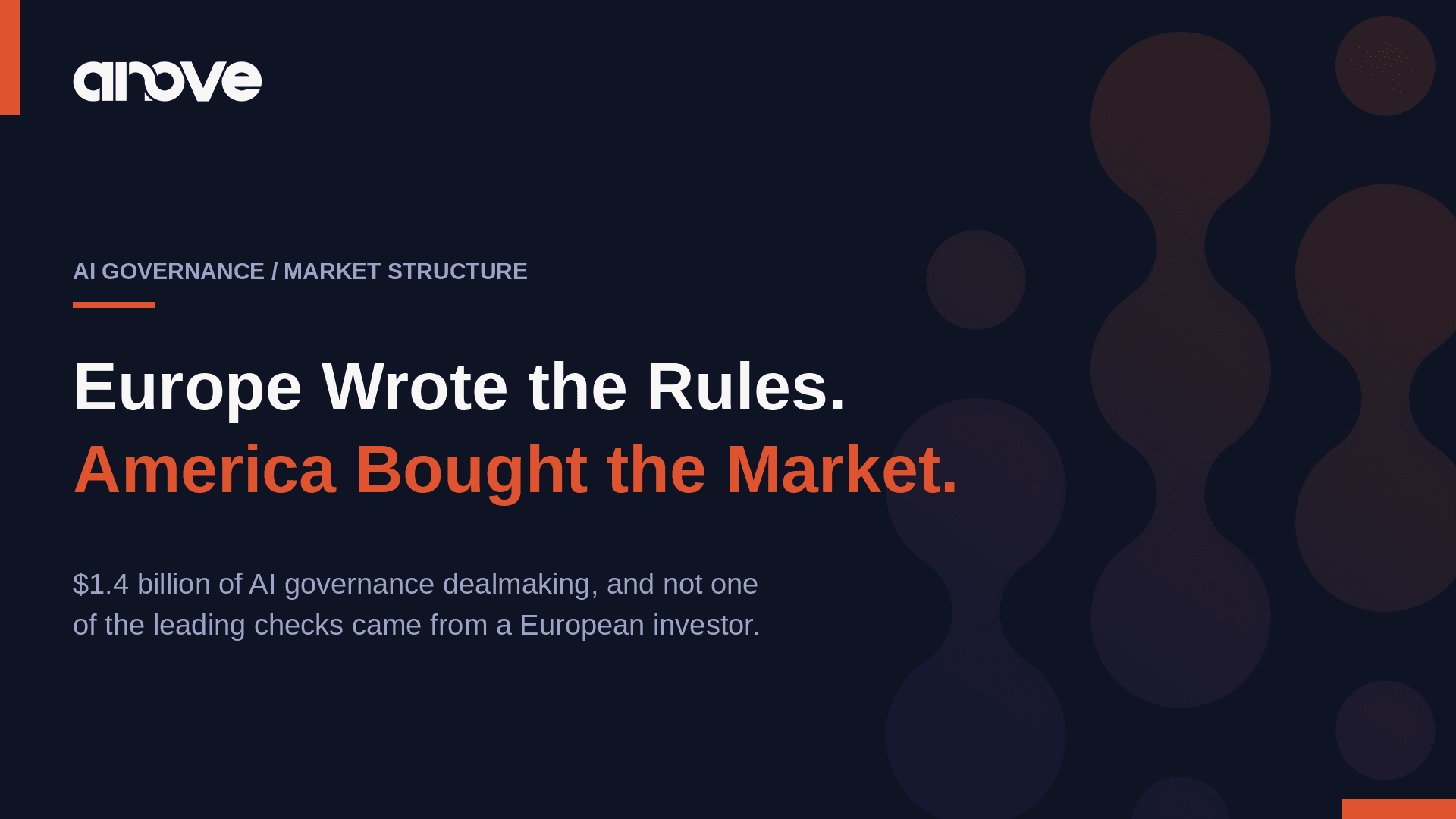 Europe Wrote the Rules. America Bought the Market.