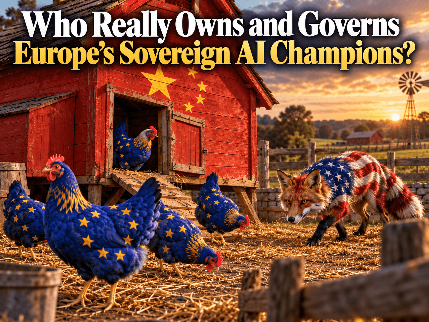 Who Really Owns Europe's Sovereign AI Champion? Follow the money and ask what "sovereign" is actually supposed to mean.