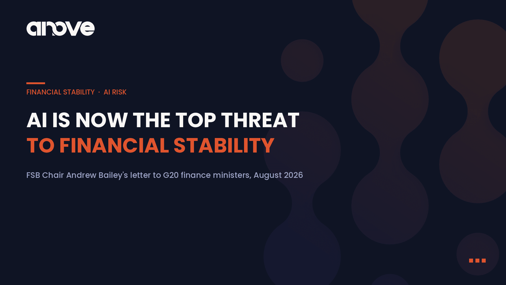 The FSB Just Told G20 Finance Ministers That AI Is Now Their Top Cyber Risk