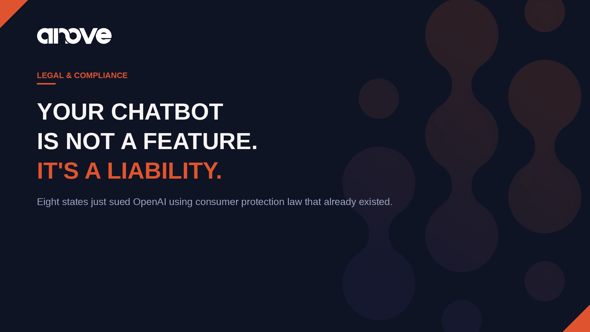 Your Chatbot Is Not a Feature. It Is a Legal Exposure.