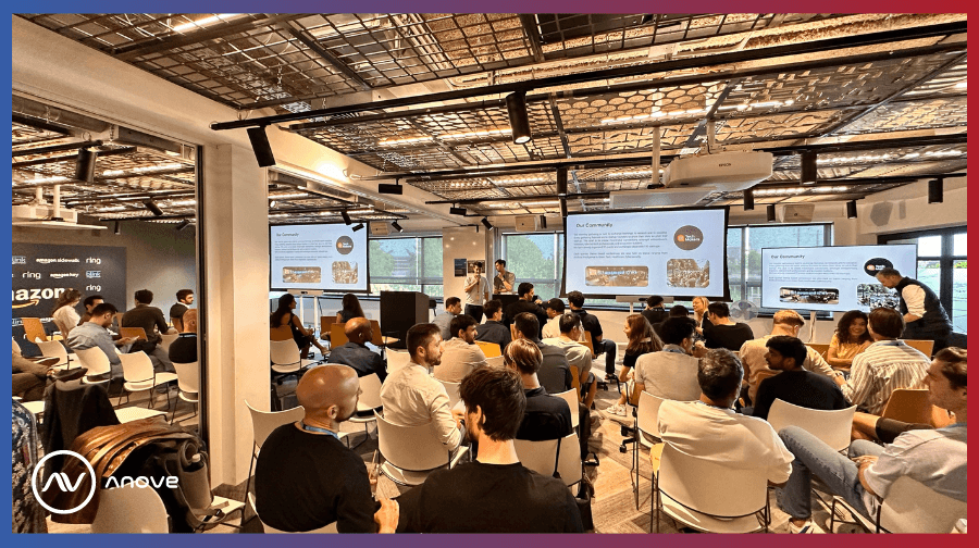 Anove's CTO Jean-Hugues Migeon presents MACH37's first event!