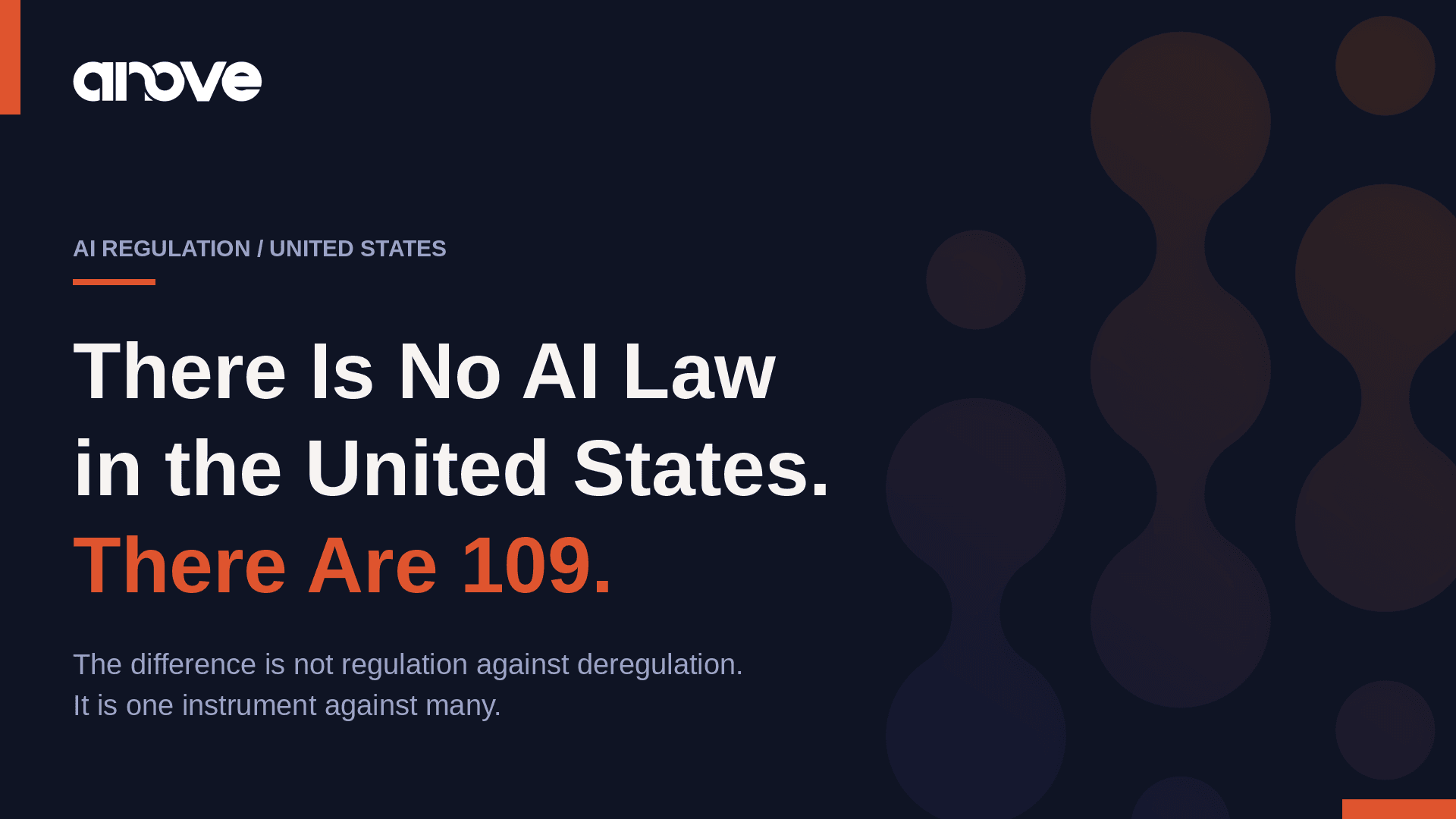 There Is No AI Law in the United States. There Are 109.